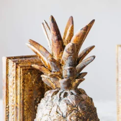 Graham & Green Bookends & Paperweights<Golden Pineapple Bookends
