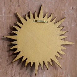 Graham & Green Decorative Accessories<Golden Sun Wall Medallion