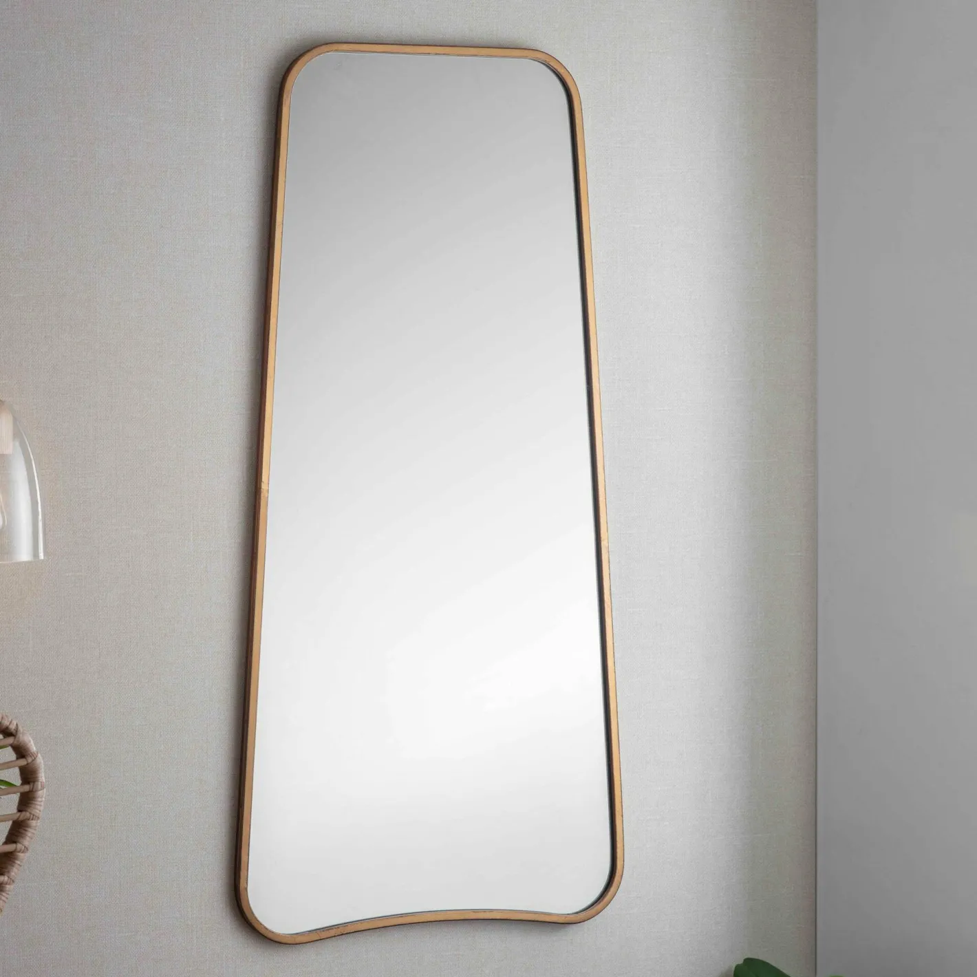 Graham & Green Rectangular Mirrors|Wall Mirrors<Gold Epwell Mirror