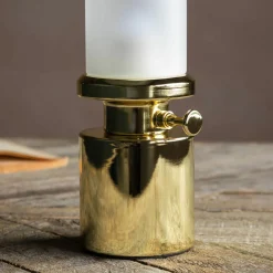Graham & Green Table Lamps<Gold LED Oil Lamp