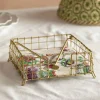 Graham & Green Outdoor Dining|Kitchen Accessories<Gold Mesh Napkin Holder