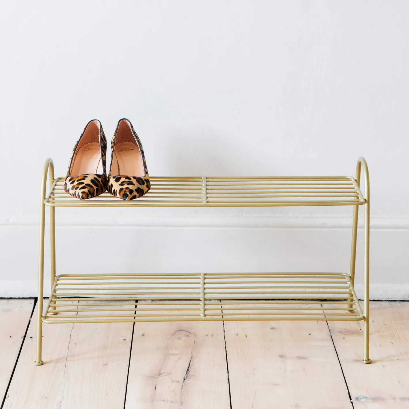 Graham & Green Hallway Storage|Coat Racks & Hooks<Gold Shoe Rack