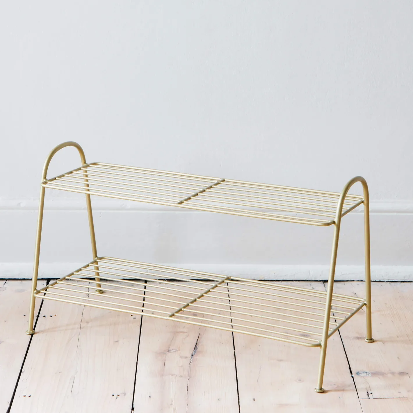 Graham & Green Hallway Storage|Coat Racks & Hooks<Gold Shoe Rack