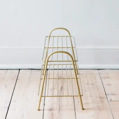 Graham & Green Hallway Storage|Coat Racks & Hooks<Gold Shoe Rack