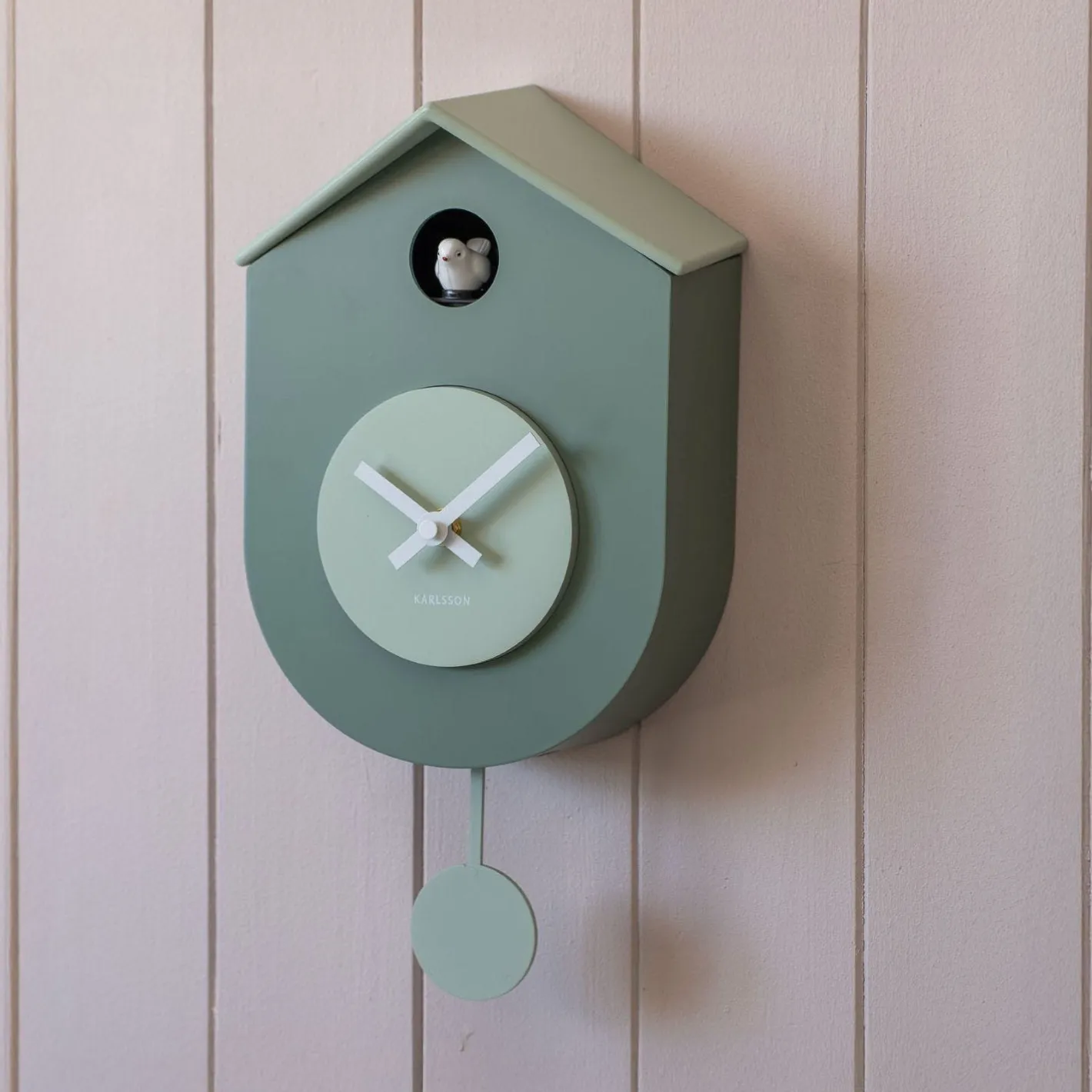 Graham & Green Clocks<Grato Green Cuckoo Wall Clock