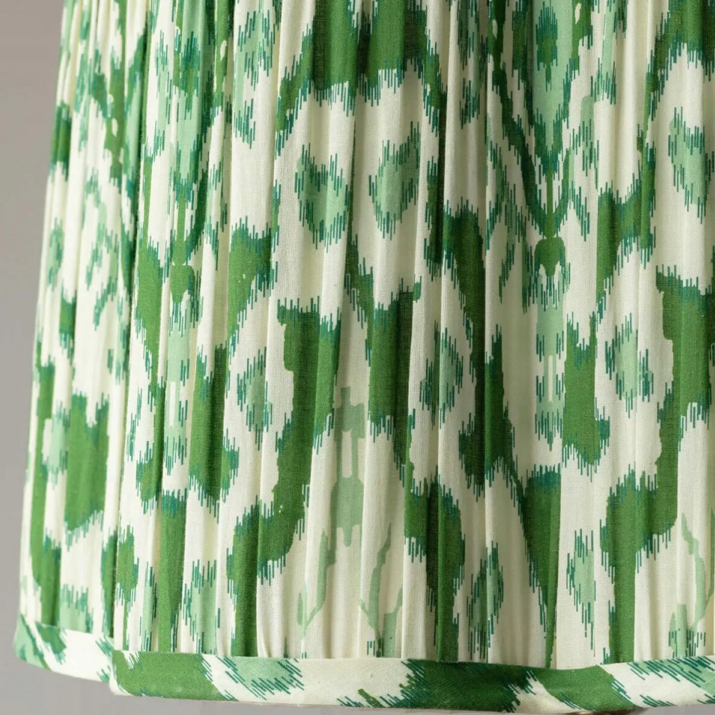 Graham & Green Lamp Shades<Green Ikat Flower Empire Lamp Shades