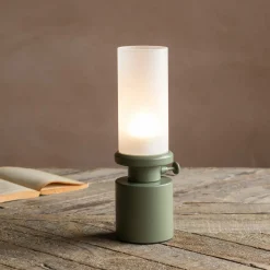 Graham & Green Table Lamps<Green LED Oil Lamp