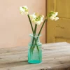 Graham & Green Vases & Plant Pots<Green Ribbed Vase