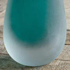 Graham & Green Vases & Plant Pots<Green Sandblasted Vase