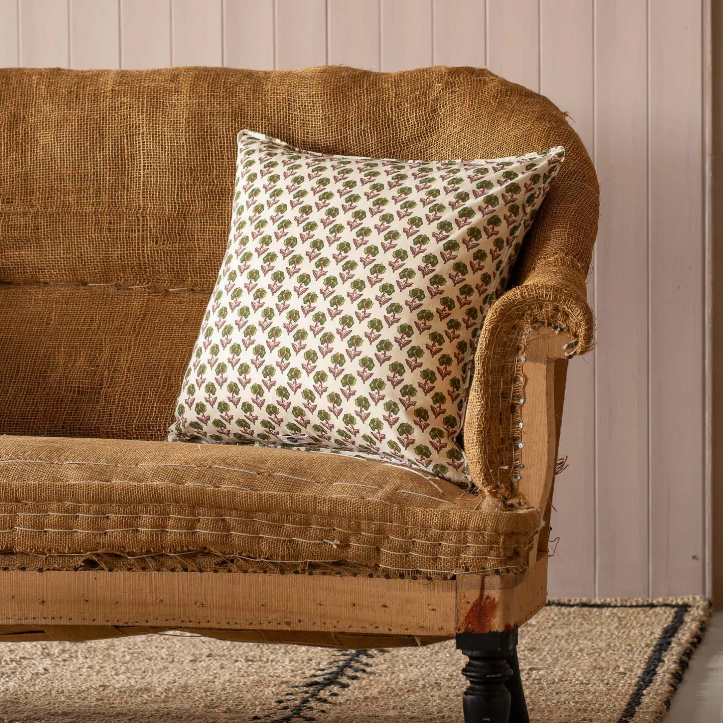 Graham & Green Sofa Cushions|Cushions<Green Stem Square Cushion
