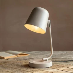 Graham & Green Table Lamps<Grey Angled Table Lamp