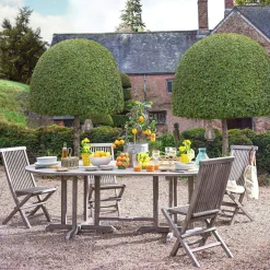 Graham & Green Garden Chairs & Sofas|Garden Chairs & Sofas<Grey Teak Garden Chair
