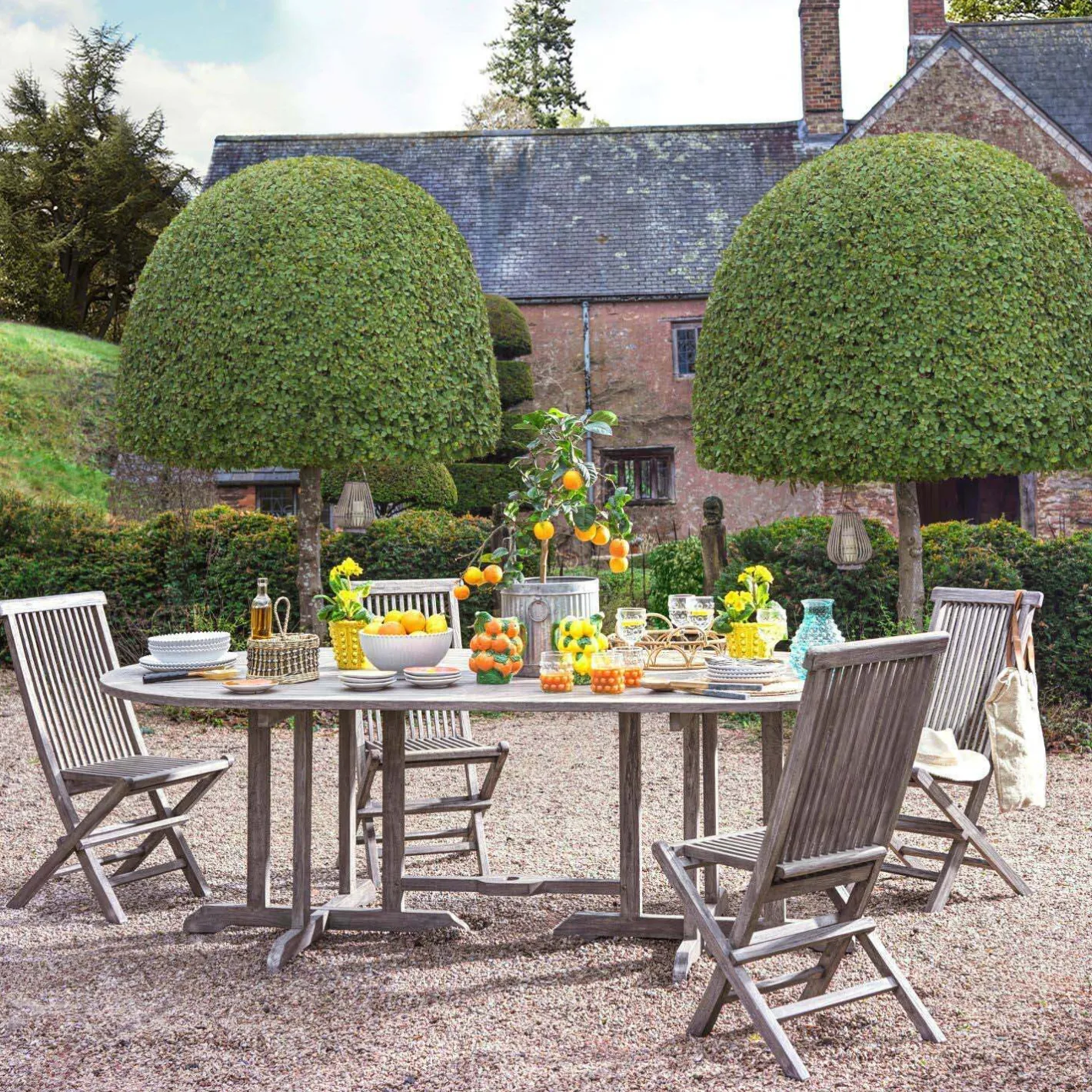 Graham & Green Garden Chairs & Sofas|Garden Chairs & Sofas<Grey Teak Garden Chair