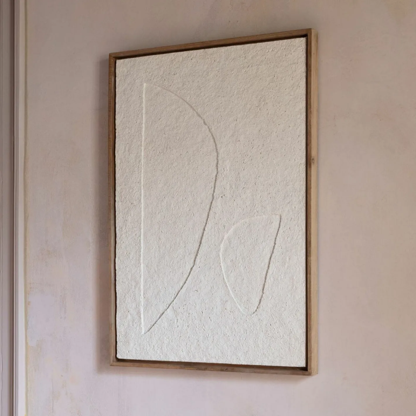 Graham & Green Prints & Wall Art<Half Moon Papier Mache Artwork