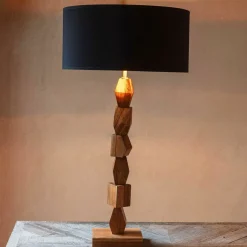 Graham & Green Table Lamps<Harper Acacia Table Lamp