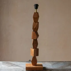 Graham & Green Table Lamps<Harper Acacia Table Lamp