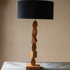 Graham & Green Table Lamps<Harper Acacia Table Lamp