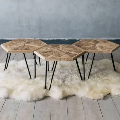 Graham & Green Coffee Tables|Side Tables<Harris Hexagon Table