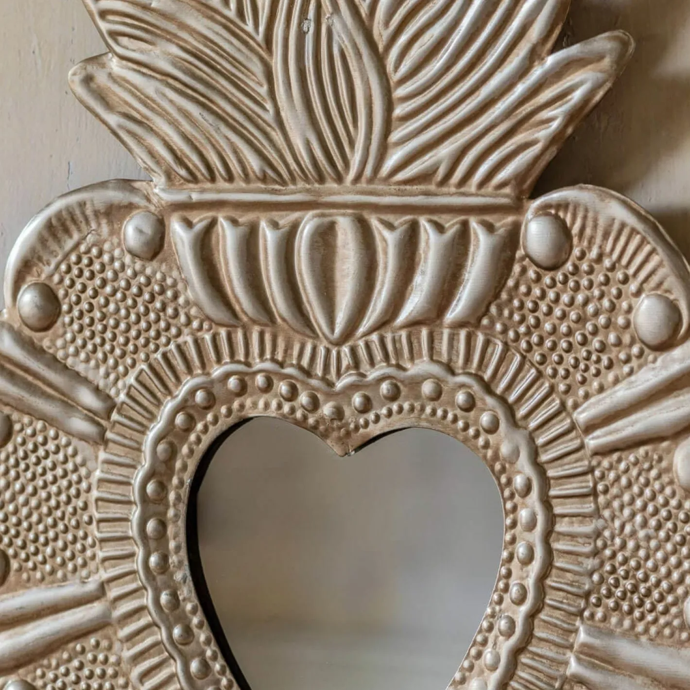 Graham & Green Wall Mirrors<Heart and Flames Mirror