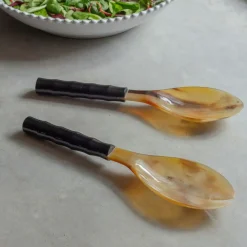 Graham & Green Outdoor Dining|Kitchen Accessories<Horn and Resin Salad Servers