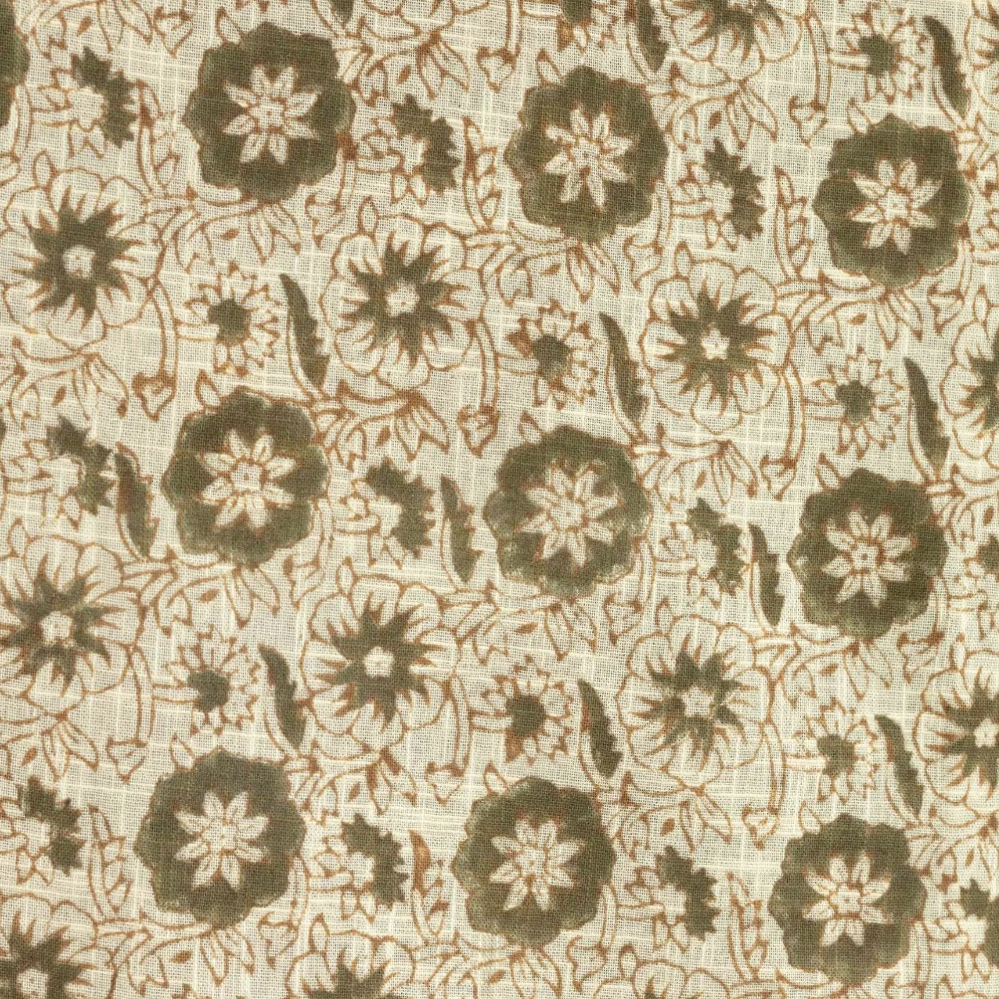 Graham & Green Sofa Cushions|Cushions<Indian Hand Block Printed Square Floral Cushions