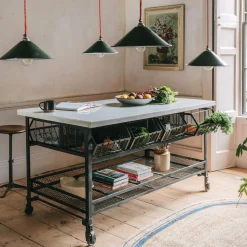 Graham & Green Kitchen Islands|Kitchen Islands And Larders<Industrial Marble Kitchen Island