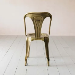 Graham & Green Dining Chairs<Isaac Brass Chair