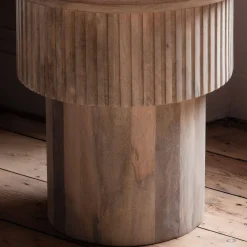 Graham & Green Side Tables|Bedside Tables<Isla Round Marble Side Table
