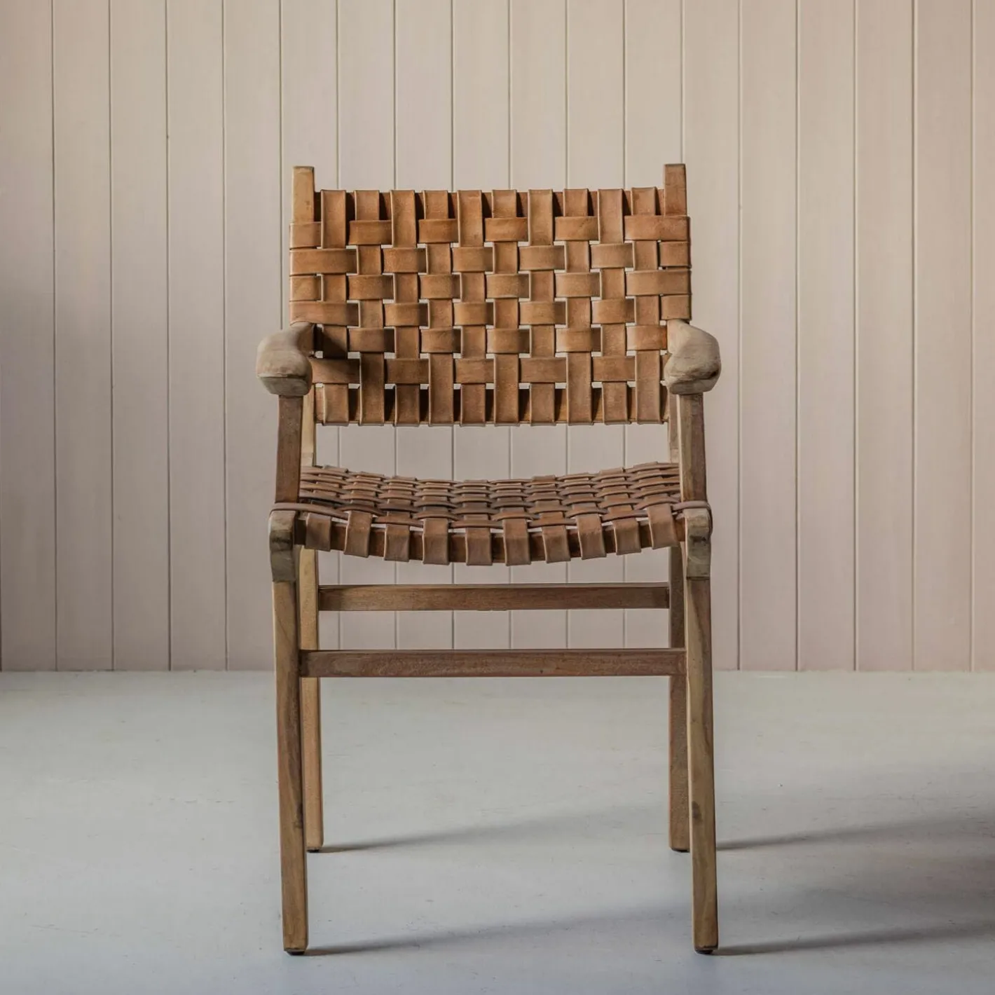 Graham & Green Armchairs|Dining Chairs<Ivan Leather Armchair