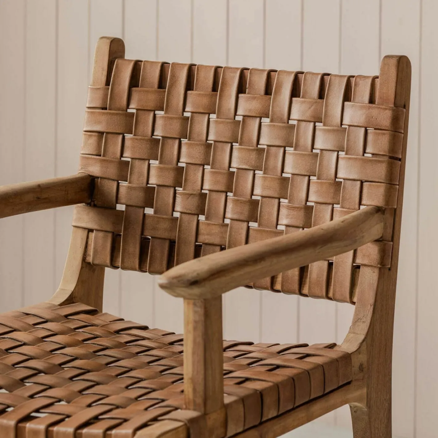 Graham & Green Armchairs|Dining Chairs<Ivan Leather Armchair