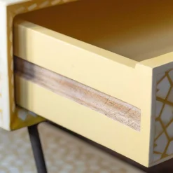 Graham & Green Desks<Jaipur Bone Inlay Desk