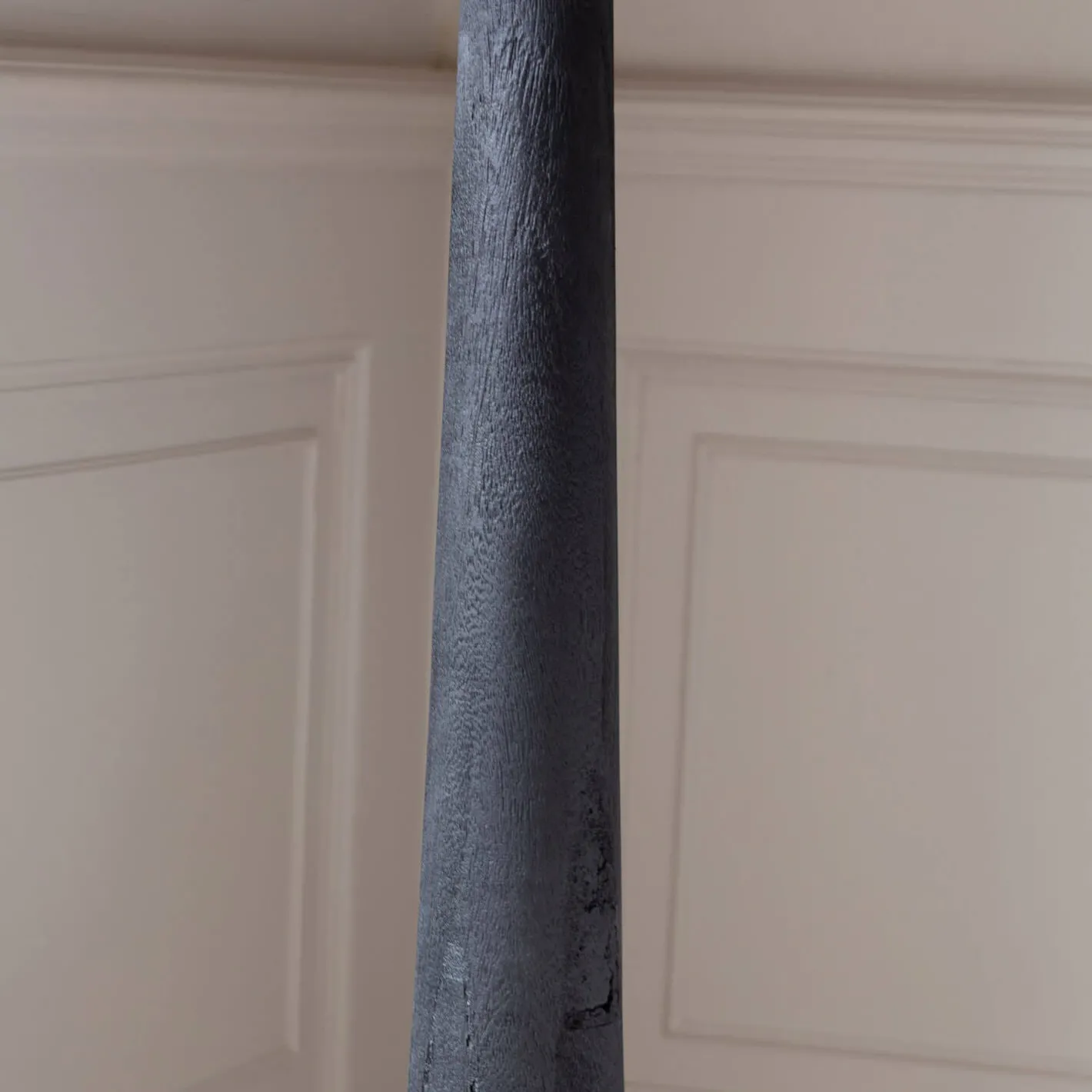 Graham & Green Floor Lamps<Jax Black Wood Floor Lamp
