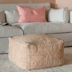 Graham & Green Pouffes & Beanbags|Pouffes & Bean Bags<Josie Pink Pouffe