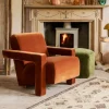 Graham & Green Armchairs<Jude Velvet Armchair
