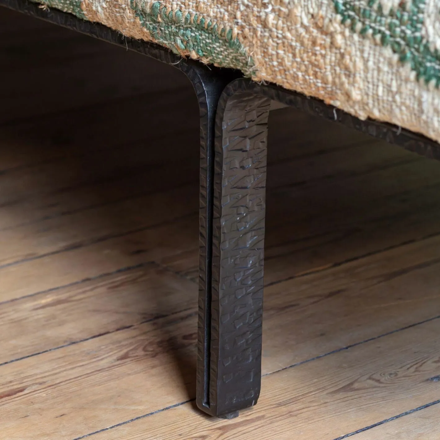Graham & Green Benches & Ottomans|Ottomans & Benches<June Jute Coffee Table