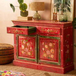 Graham & Green Cabinets & Cupboards<Junli Red Painted Cabinet