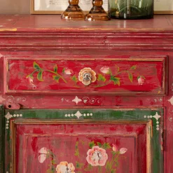 Graham & Green Cabinets & Cupboards<Junli Red Painted Cabinet