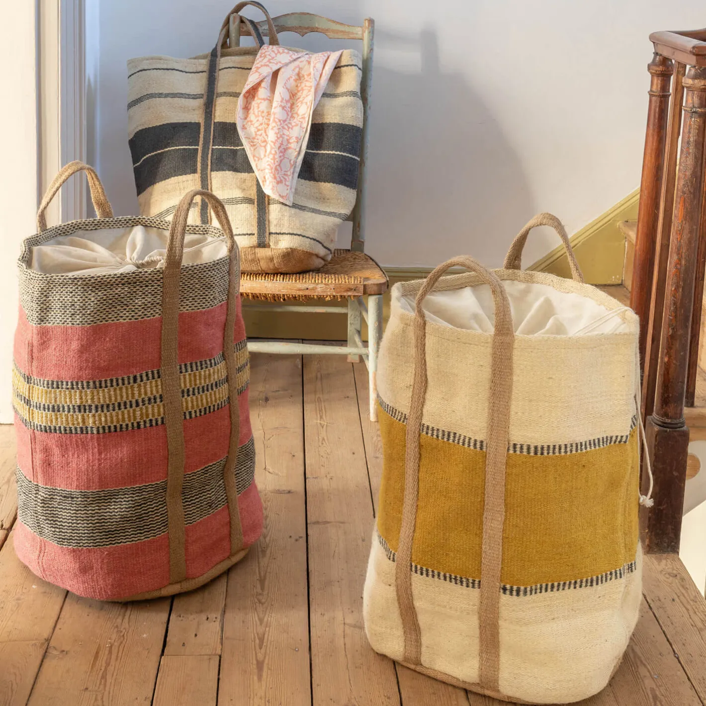 Graham & Green Laundry Baskets|Household Storage<Jute Laundry Baskets