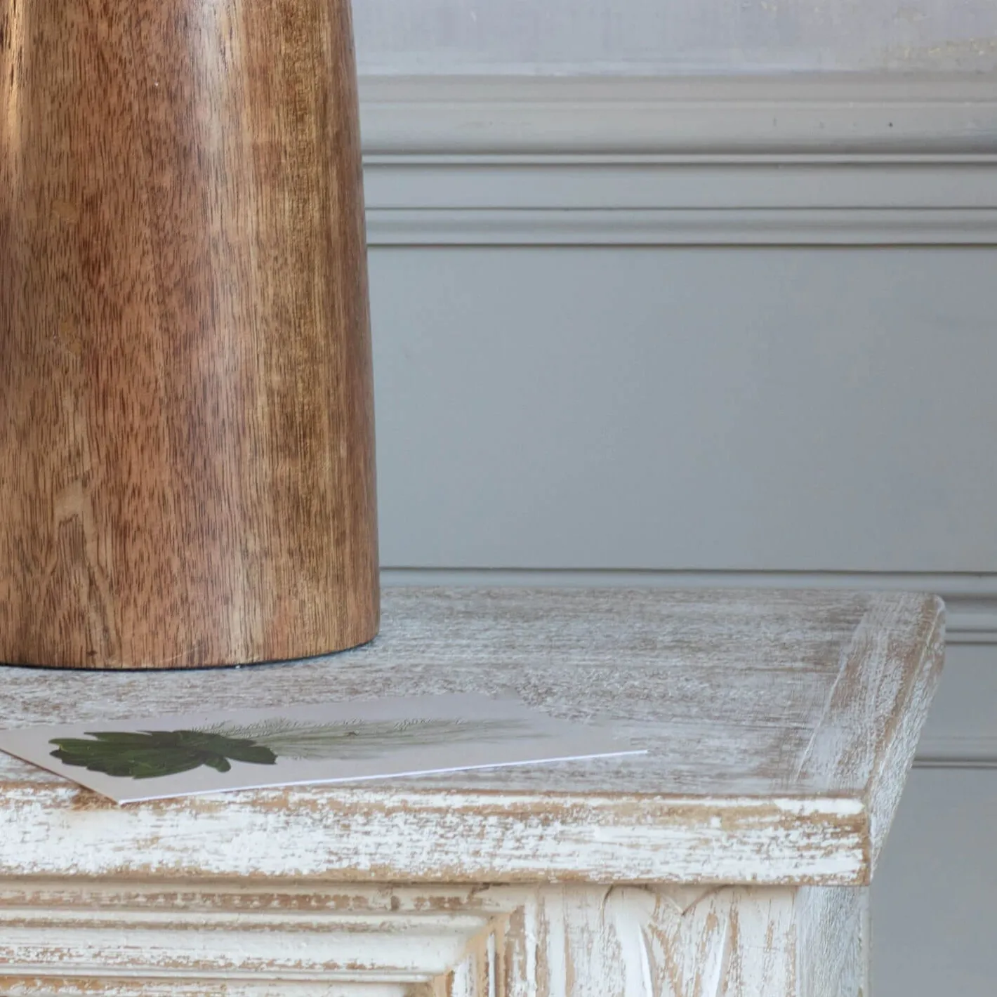 Graham & Green Console Tables<Kaia Carved Wood Console Table