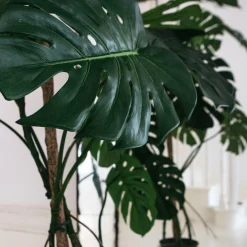 Graham & Green Faux Flowers<Large Faux Monstera Plant