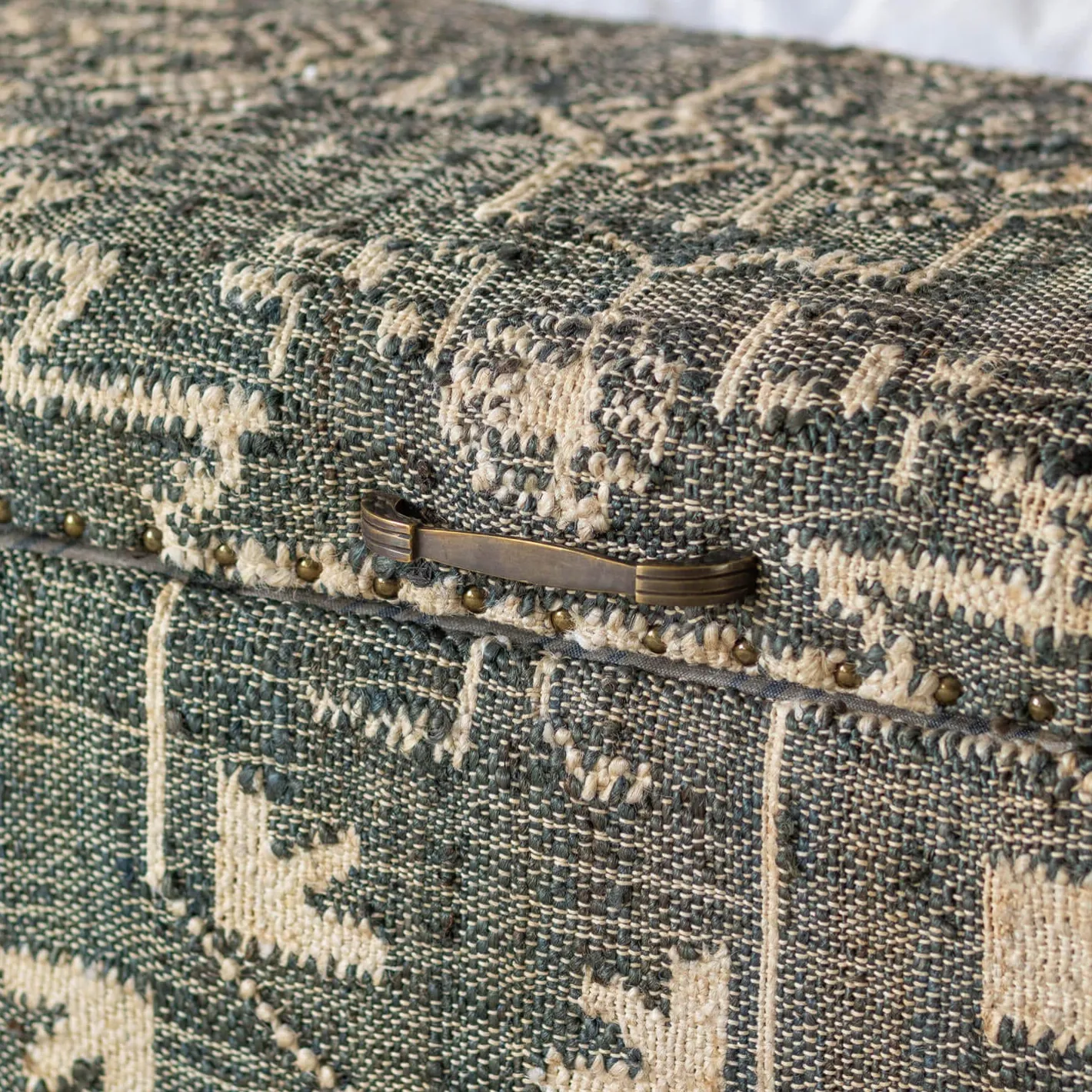 Graham & Green Benches & Ottomans|Ottomans & Benches<Leo Jute Blanket Box