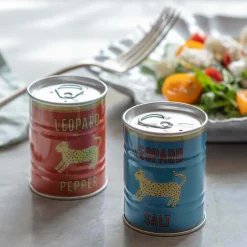 Graham & Green Outdoor Dining|Tableware<Leopard Salt and Pepper Shakers