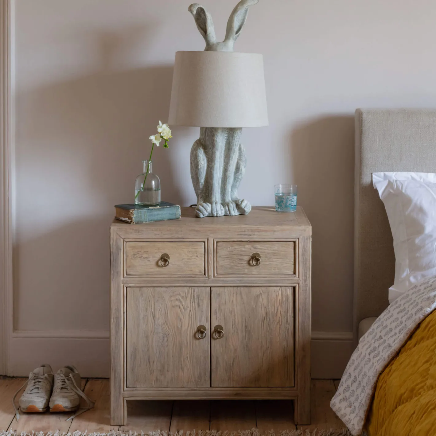 Graham & Green Bedside Tables<Leshan Natural Bedside Table