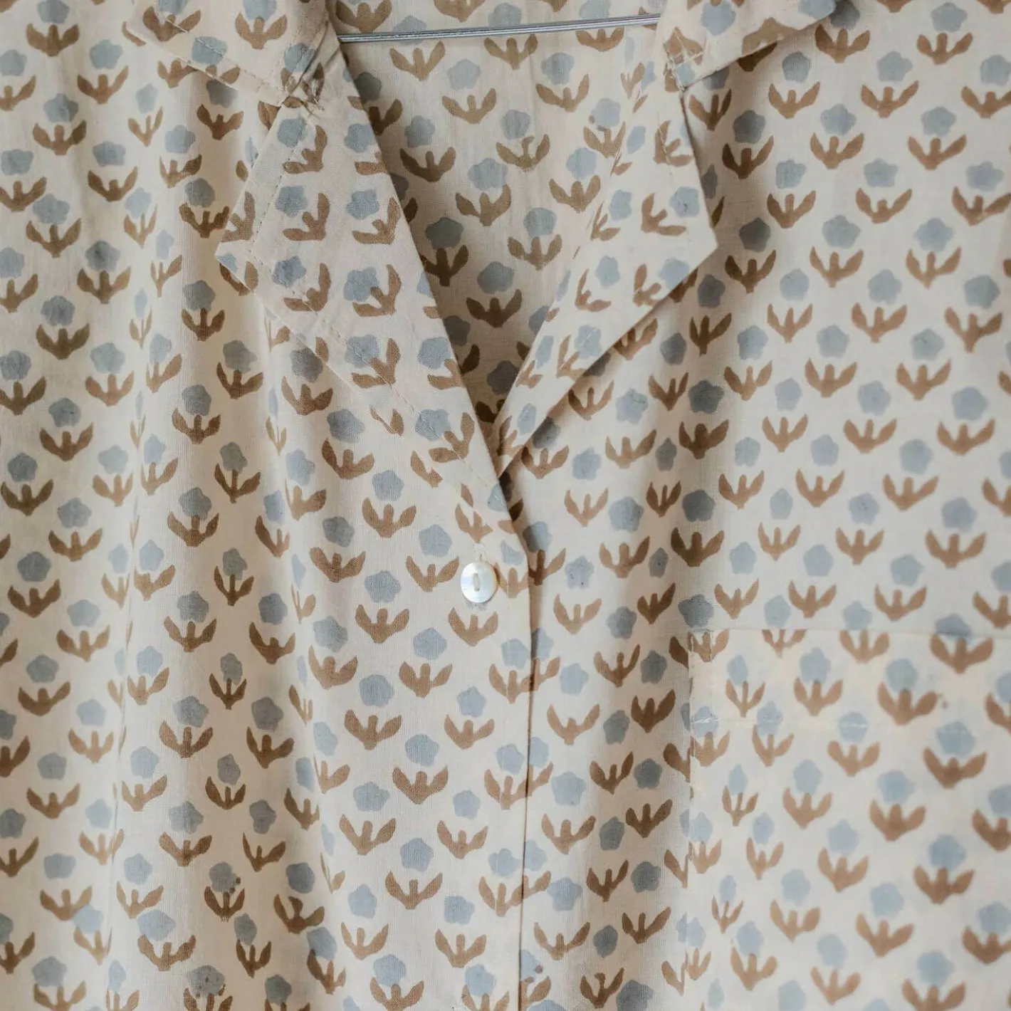 Graham & Green Loungewear<Lila Block Printed Pyjama Sets