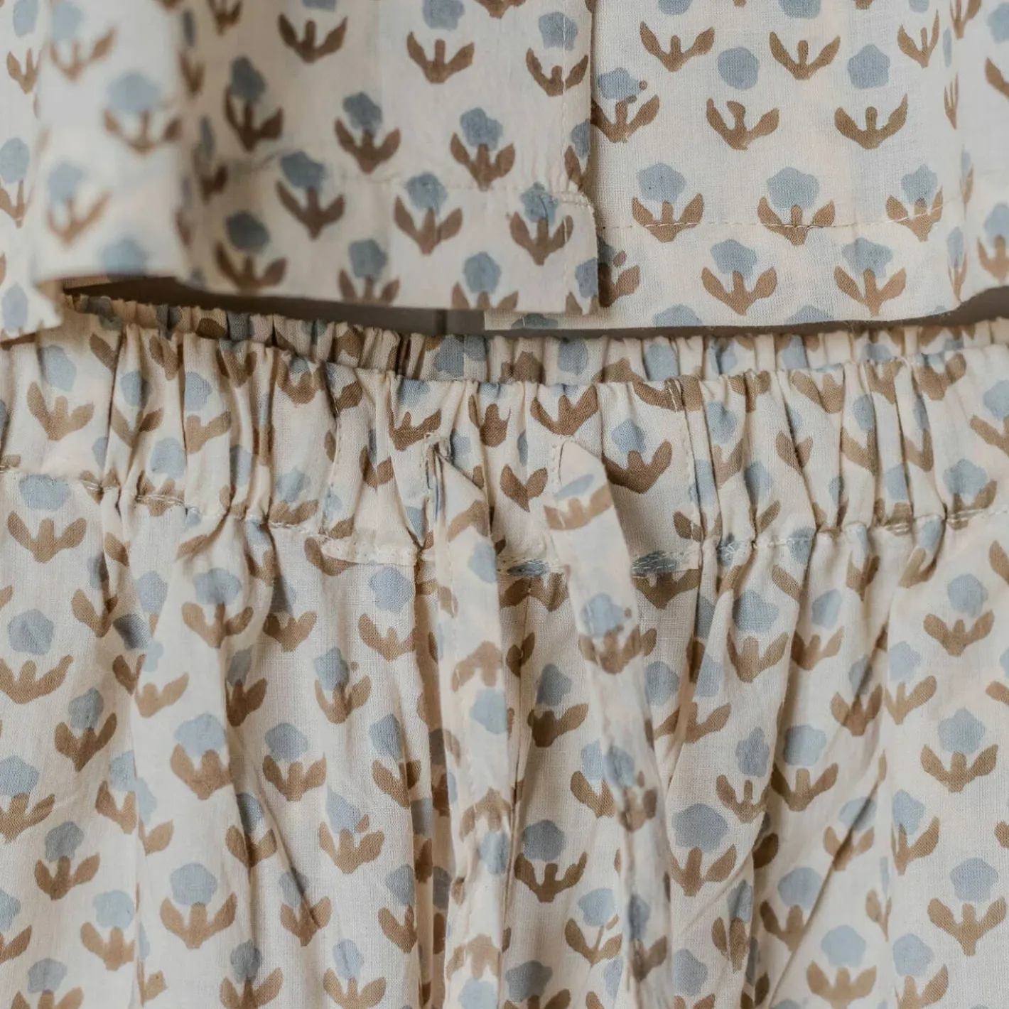 Graham & Green Loungewear<Lila Block Printed Pyjama Sets