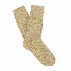 Graham & Green Loungewear<Lime and Brick Melange Socks