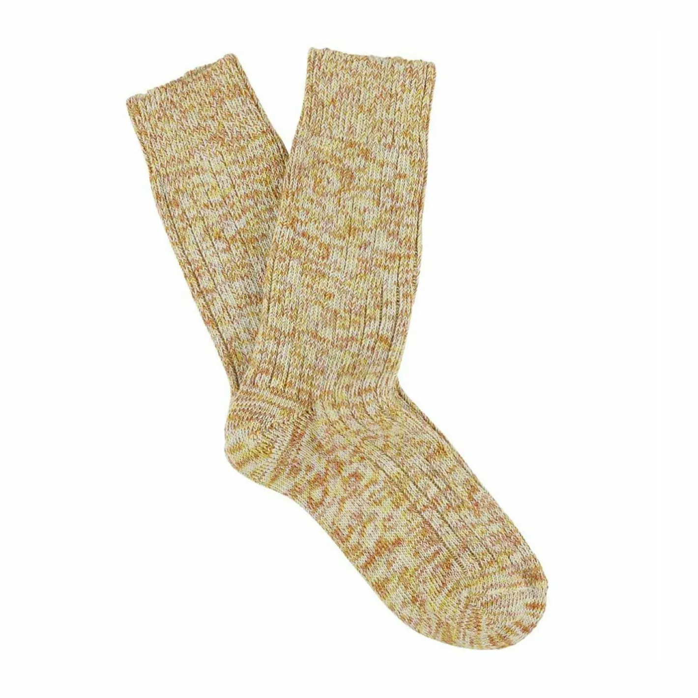 Graham & Green Loungewear<Lime and Brick Melange Socks