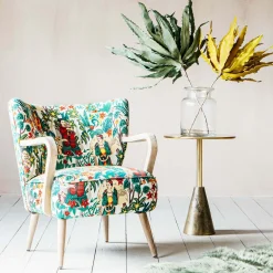 Graham & Green Armchairs<Lina Mexicana Print Armchair