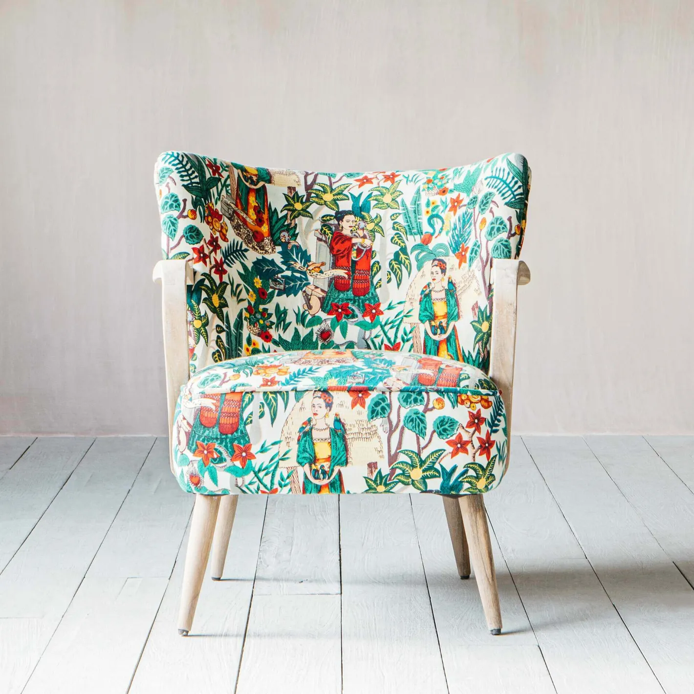 Graham & Green Armchairs<Lina Mexicana Print Armchair