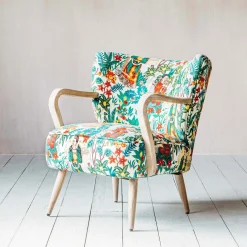 Graham & Green Armchairs<Lina Mexicana Print Armchair